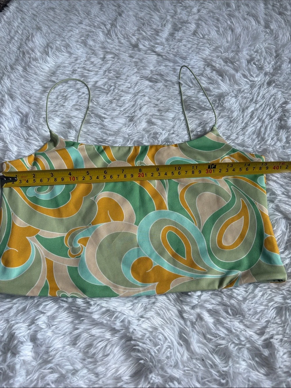 Cotton On String Strap Cropped Tank Size M